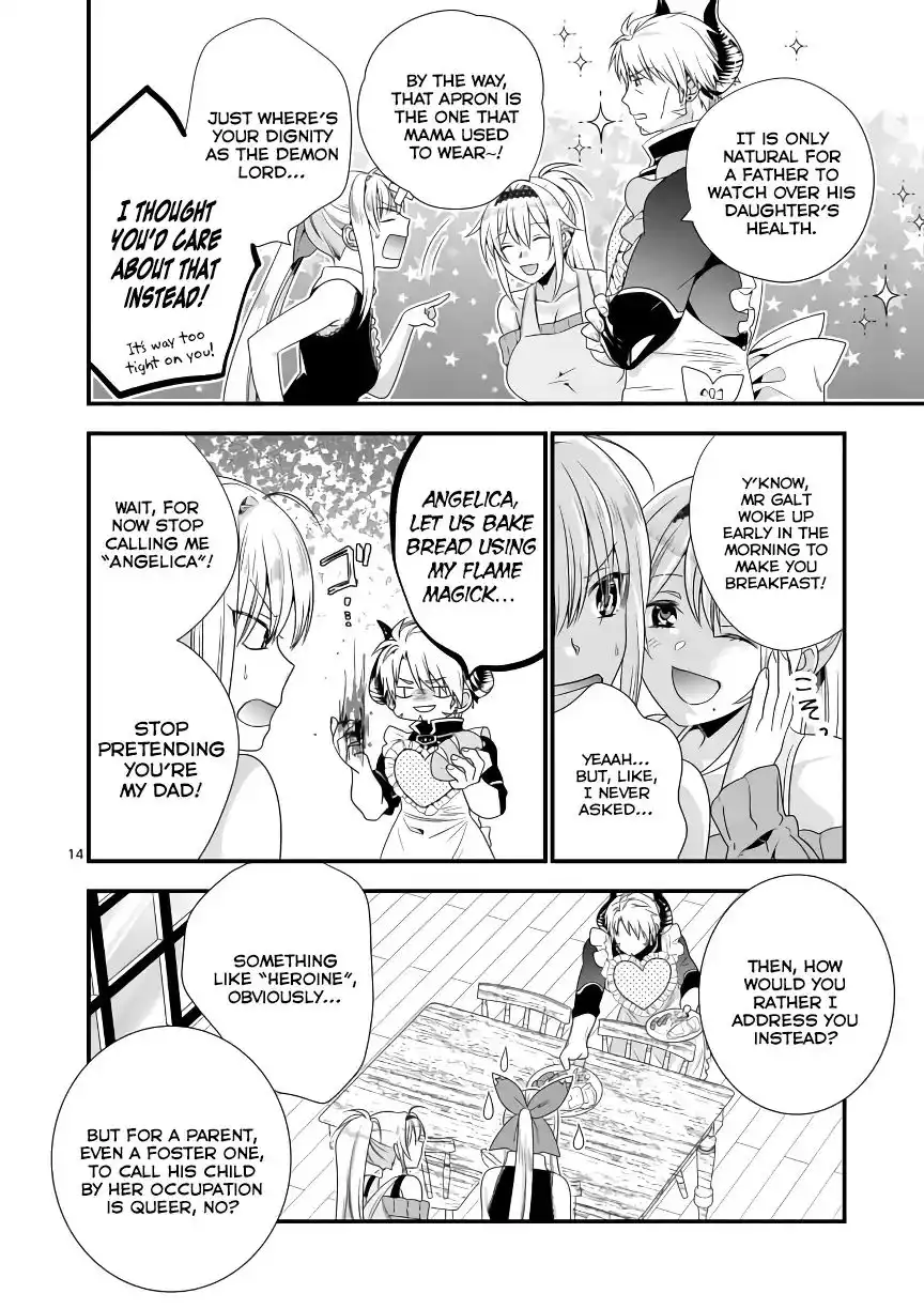 Maou Desu. Onna Yuusha no Hahaoya to Saikon Shita no de, Onna Yuusha ga Giri no Musume ni Narimashita. Chapter 3 15